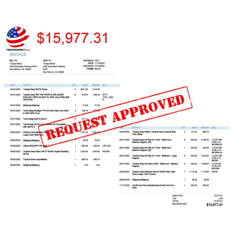 Troops Direct Invoice 2022_Nov15