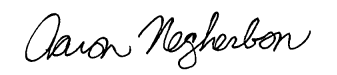aaron signature for public use